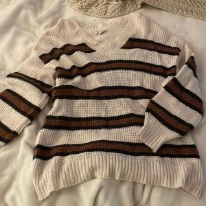American Eagle Waffle Sweater